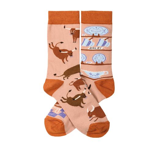 Free Bull In A China Shop Comfy Socks With $195+ Orders